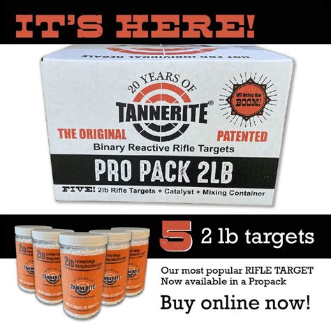 Tannerite™ – Reactive Rifle Targets